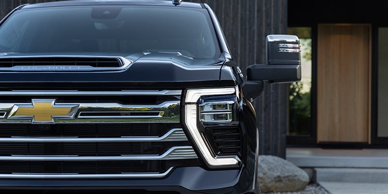Chevrolet Silverado Stationary in Driveway