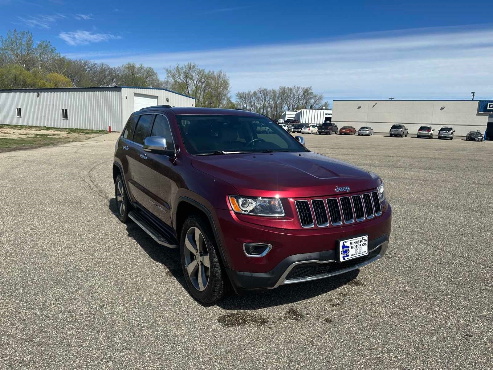 Used 2016 Jeep Grand Cherokee Limited with VIN 1C4RJFBG3GC318611 for sale in Fergus Falls, Minnesota