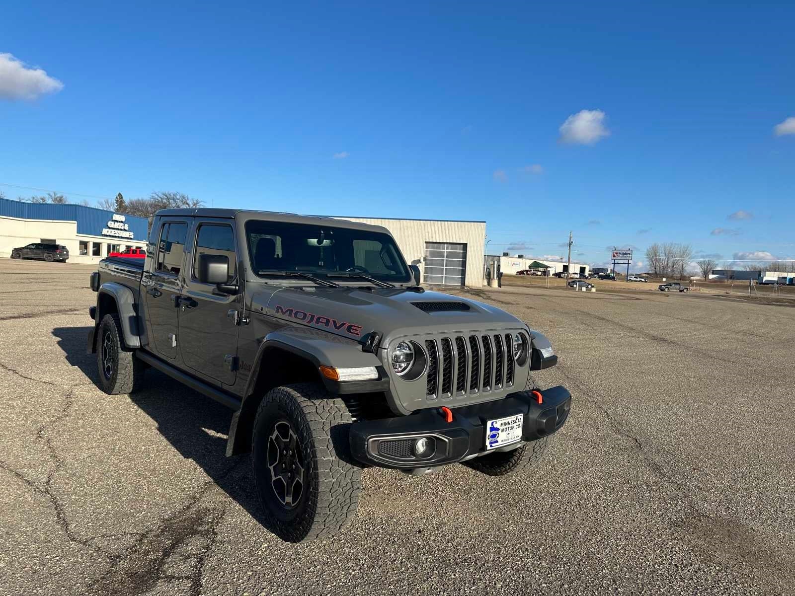 Used 2021 Jeep Gladiator Mojave with VIN 1C6JJTEG6ML520322 for sale in Fergus Falls, Minnesota