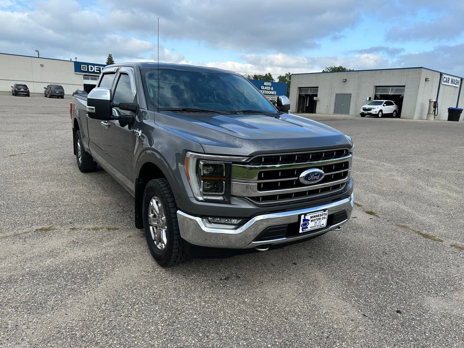 Used 2021 Ford F-150 Lariat with VIN 1FTFW1E89MFA61735 for sale in Fergus Falls, Minnesota