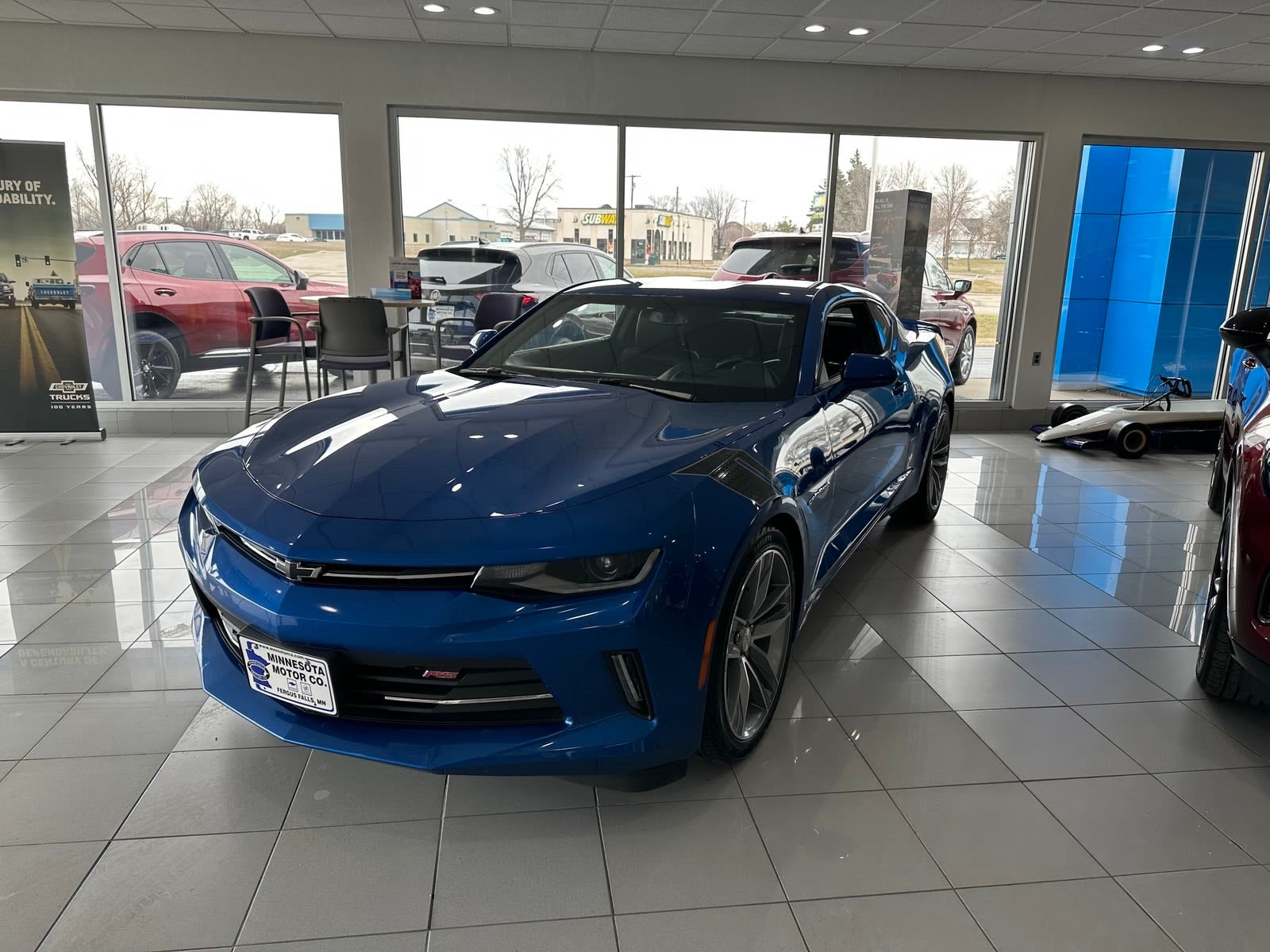 Used 2017 Chevrolet Camaro 2LT with VIN 1G1FD1RS6H0102948 for sale in Fergus Falls, Minnesota
