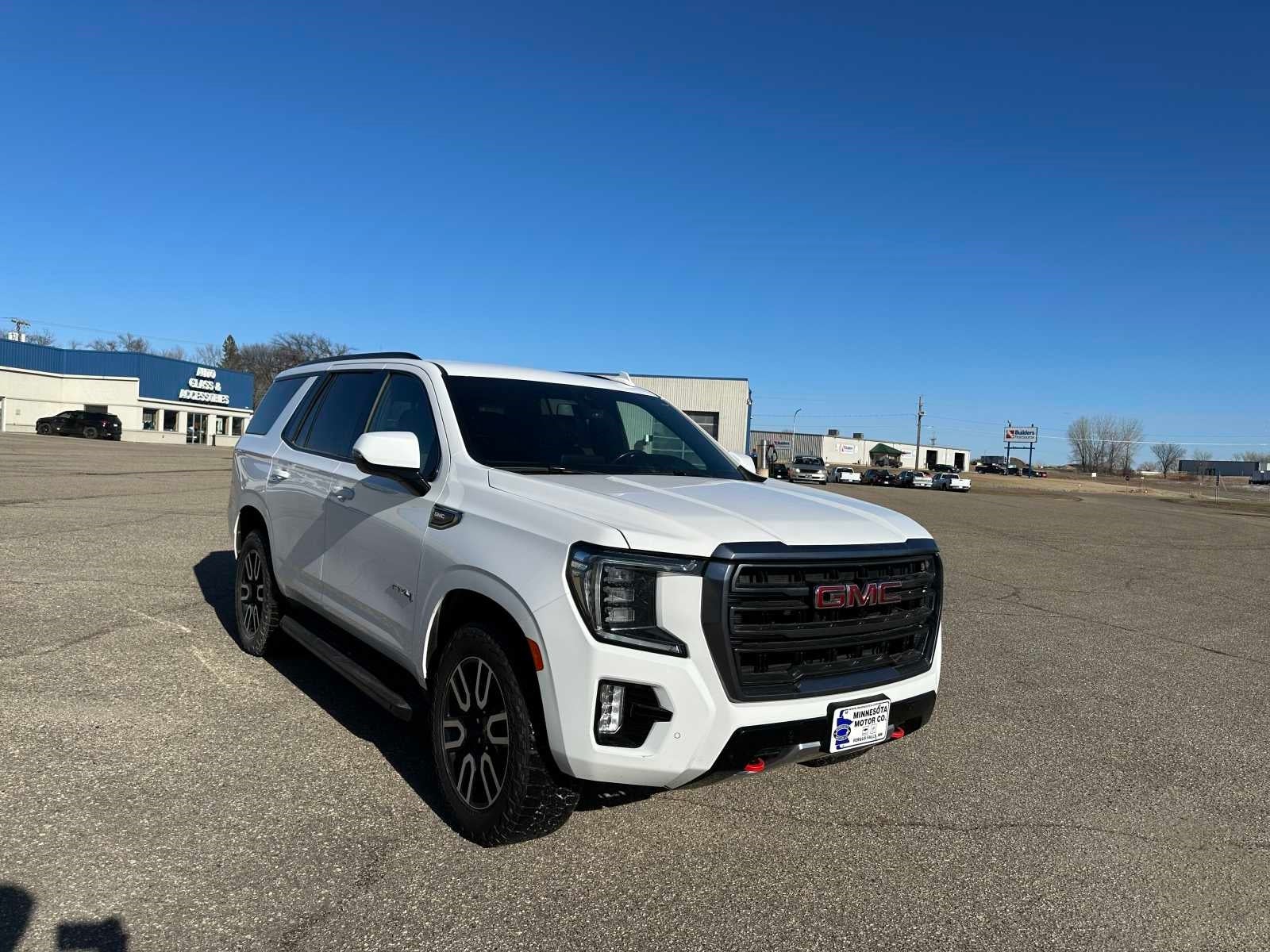 Used 2021 GMC Yukon AT4 with VIN 1GKS2CKD1MR284846 for sale in Fergus Falls, Minnesota