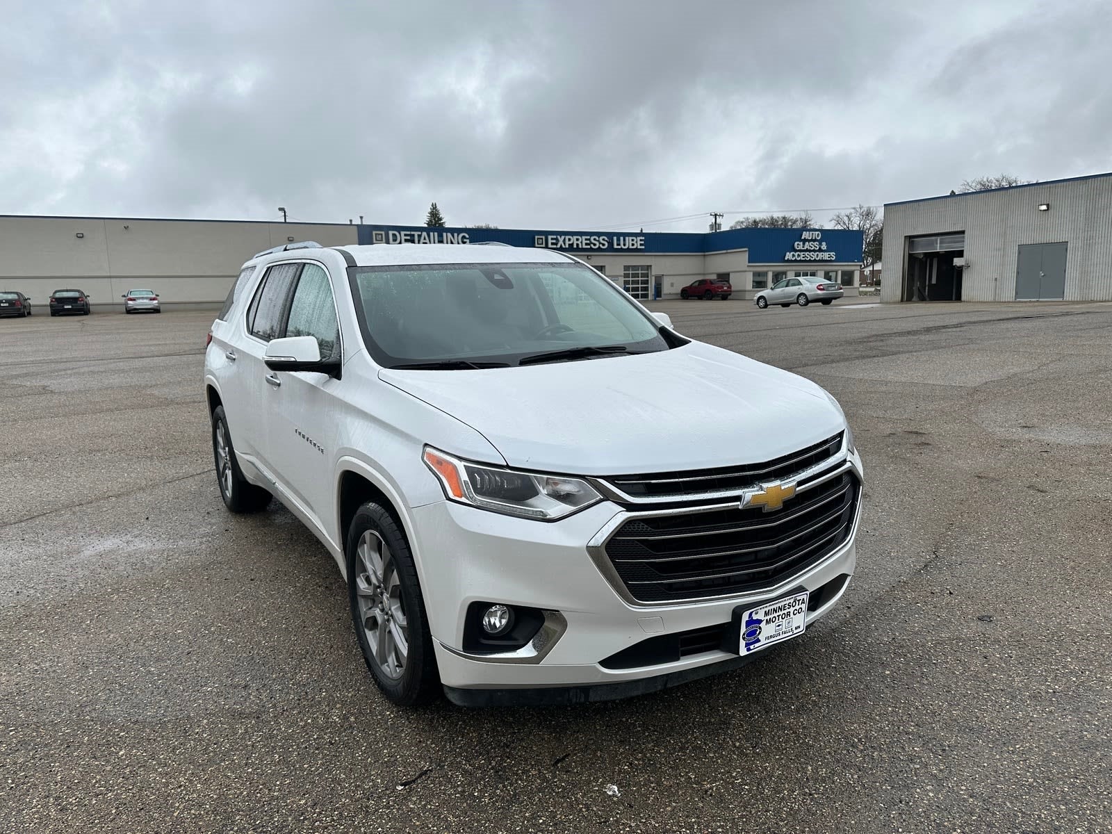 Used 2019 Chevrolet Traverse Premier with VIN 1GNEVKKW1KJ133259 for sale in Fergus Falls, Minnesota