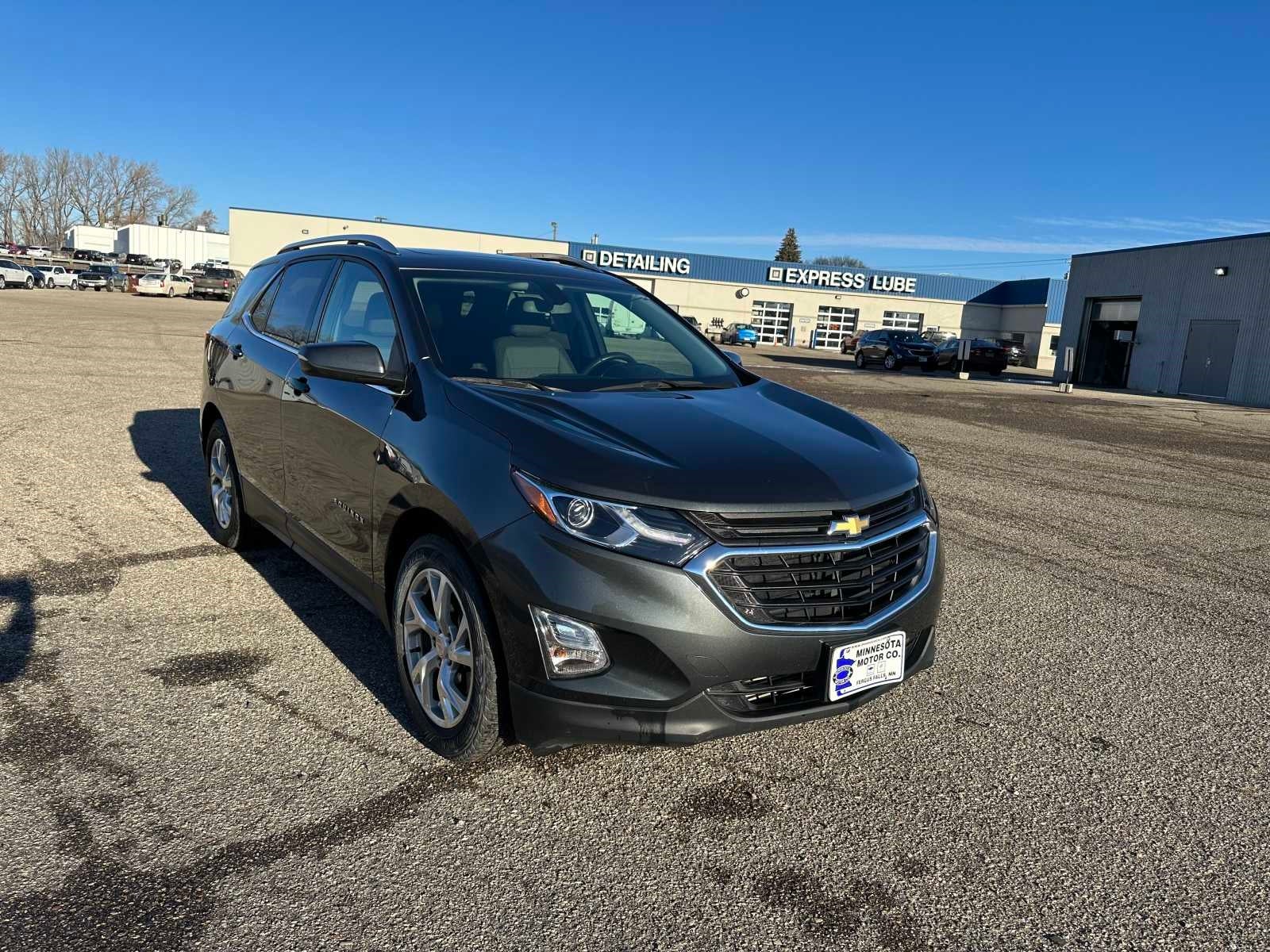 Used 2018 Chevrolet Equinox LT with VIN 3GNAXKEX8JS570069 for sale in Fergus Falls, Minnesota
