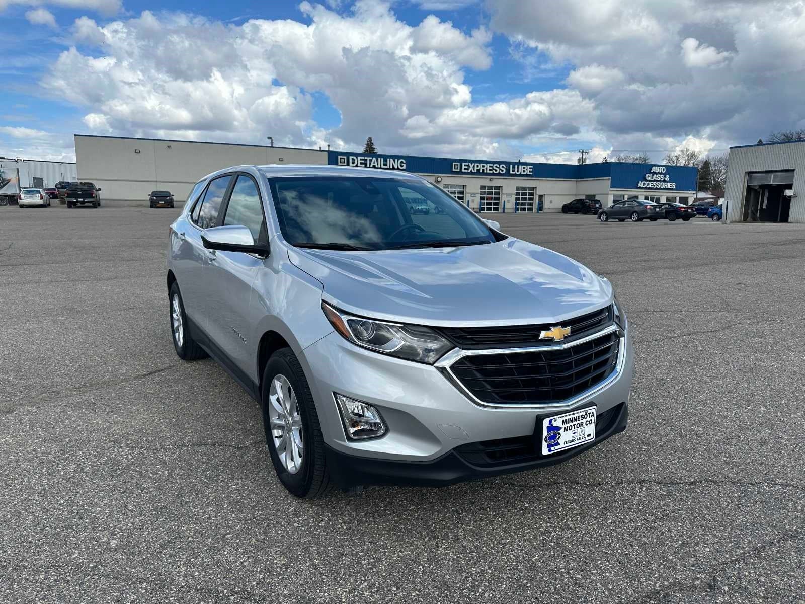 Used 2021 Chevrolet Equinox LT with VIN 3GNAXUEVXMS155270 for sale in Fergus Falls, Minnesota