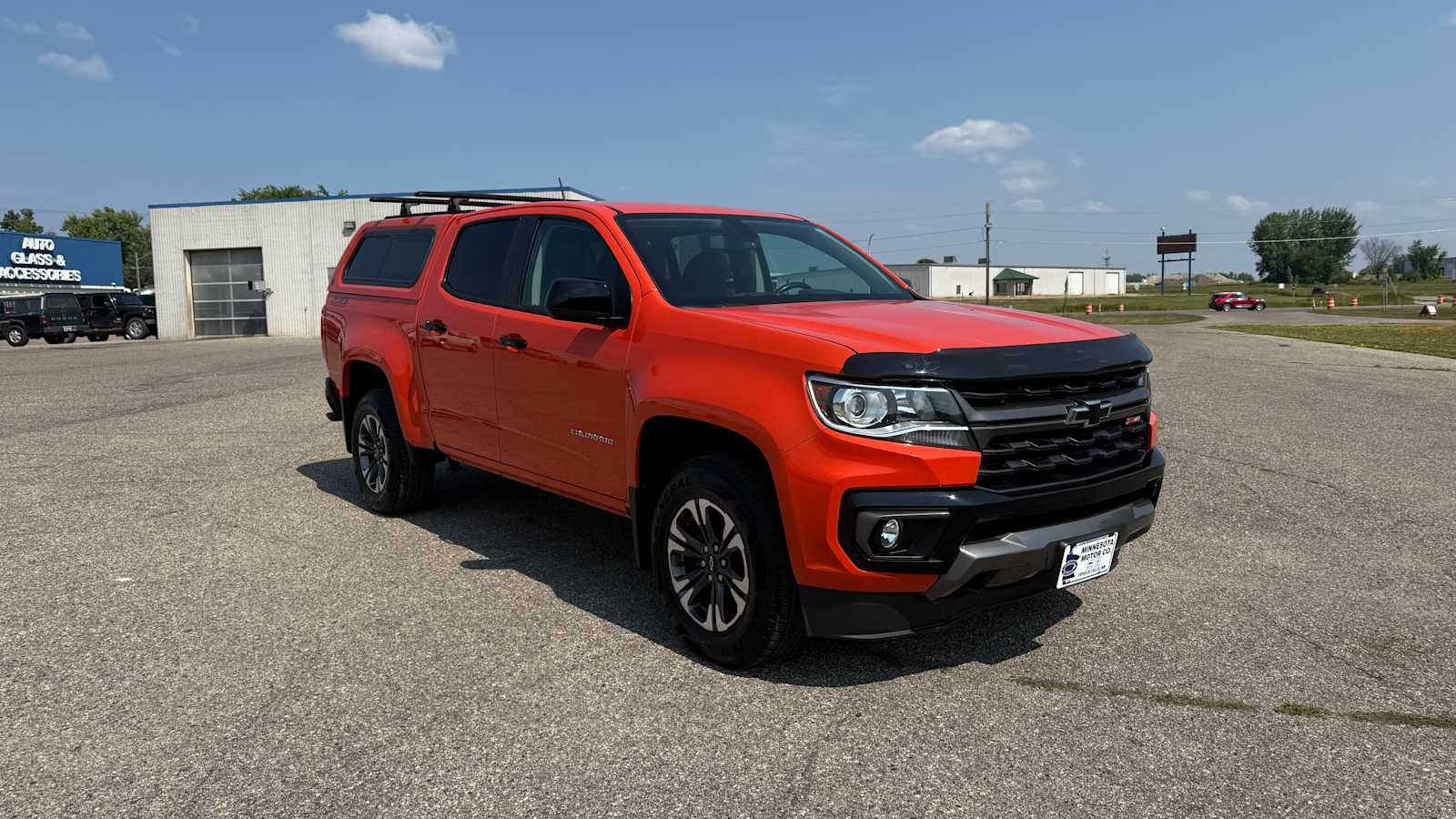 Used 2021 Chevrolet Colorado Z71 with VIN 1GCGTDEN7M1248523 for sale in Fergus Falls, Minnesota