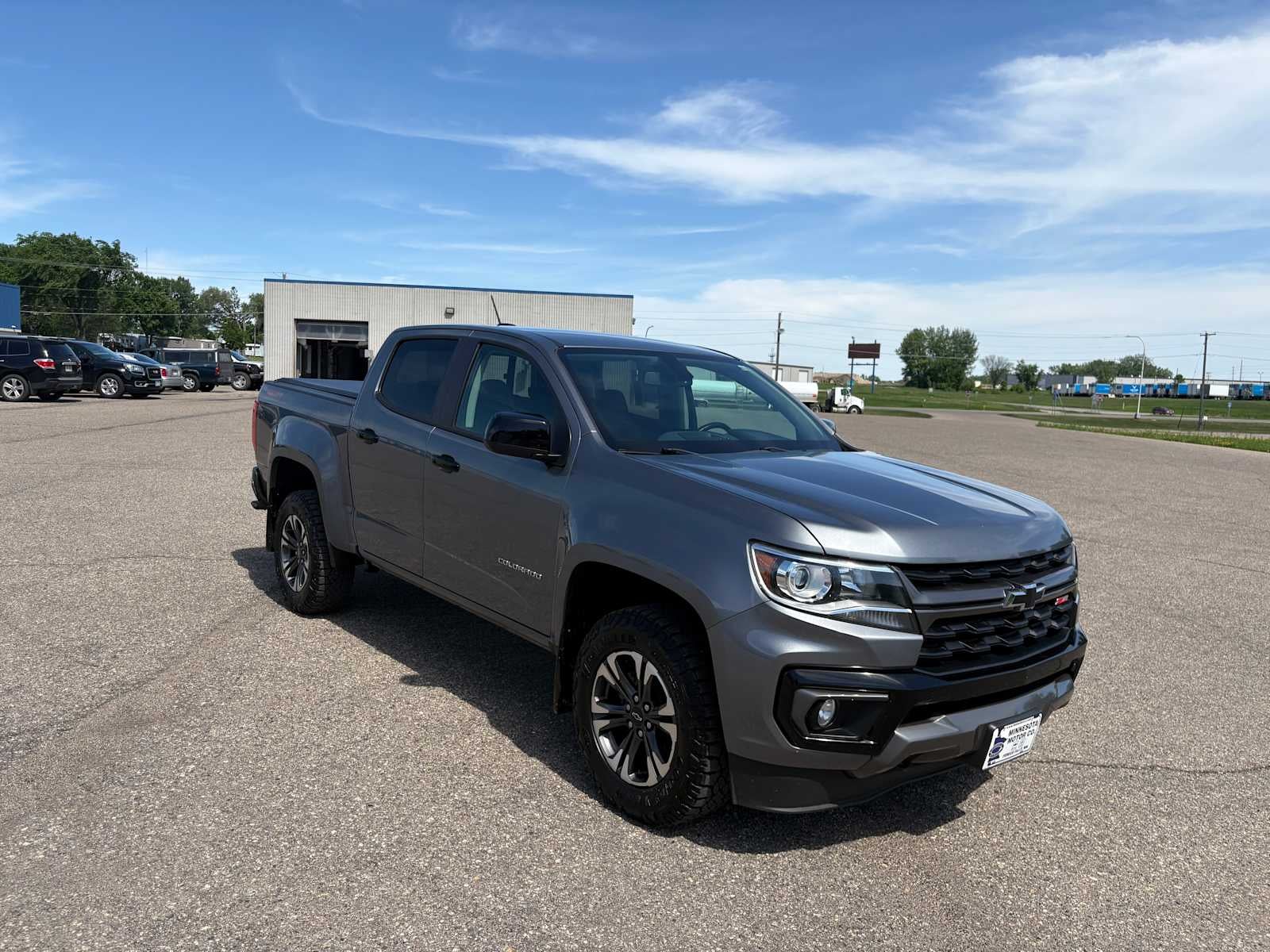 Used 2021 Chevrolet Colorado Z71 with VIN 1GCGTDEN9M1256266 for sale in Fergus Falls, Minnesota