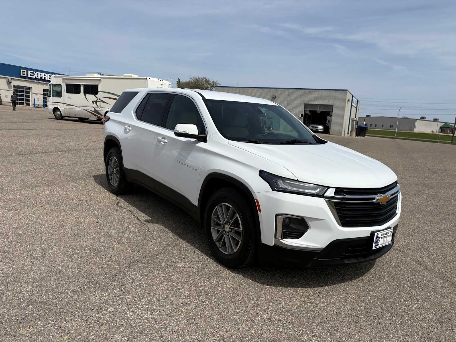 Used 2023 Chevrolet Traverse LS with VIN 1GNEVFKW2PJ315597 for sale in Fergus Falls, Minnesota