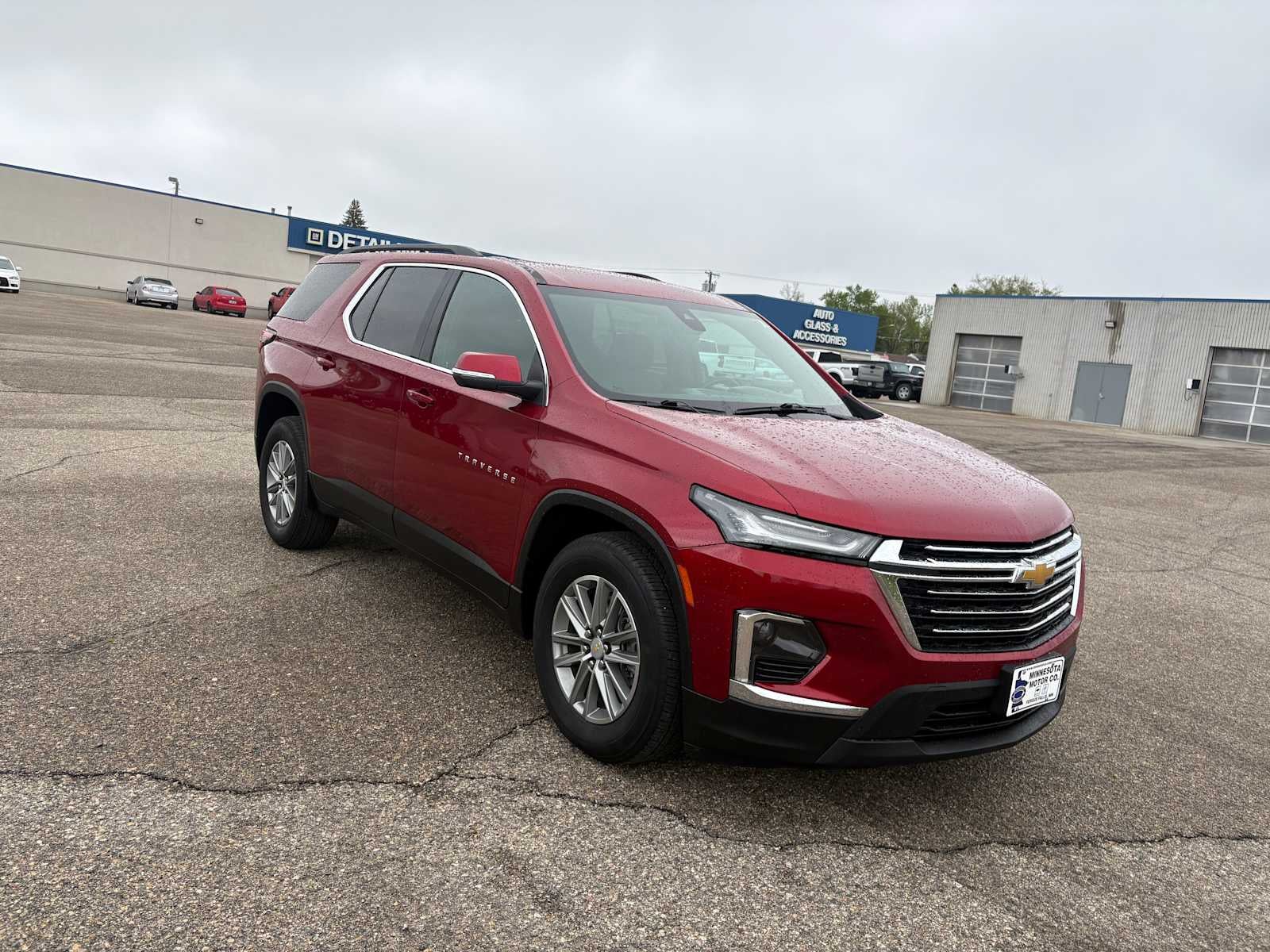 Used 2023 Chevrolet Traverse 1LT with VIN 1GNEVGKW6PJ225455 for sale in Fergus Falls, Minnesota