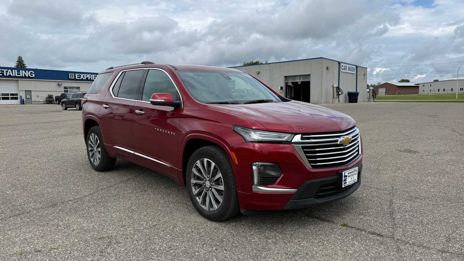 Used 2023 Chevrolet Traverse Premier with VIN 1GNEVKKW7PJ322795 for sale in Fergus Falls, Minnesota