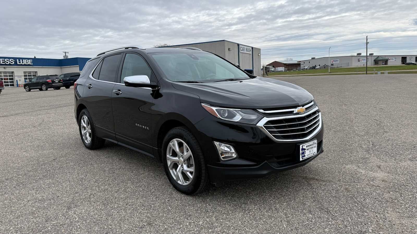 Used 2021 Chevrolet Equinox Premier with VIN 2GNAXXEV1M6145355 for sale in Fergus Falls, Minnesota