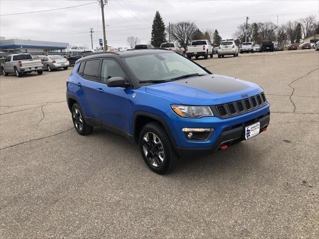 Used 2018 Jeep Compass Trailhawk with VIN 3C4NJDDBXJT234706 for sale in Fergus Falls, Minnesota