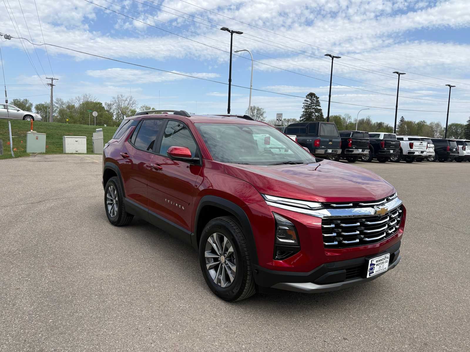 Used 2025 Chevrolet Equinox LT with VIN 3GNAXPEG7SL272122 for sale in Fergus Falls, Minnesota