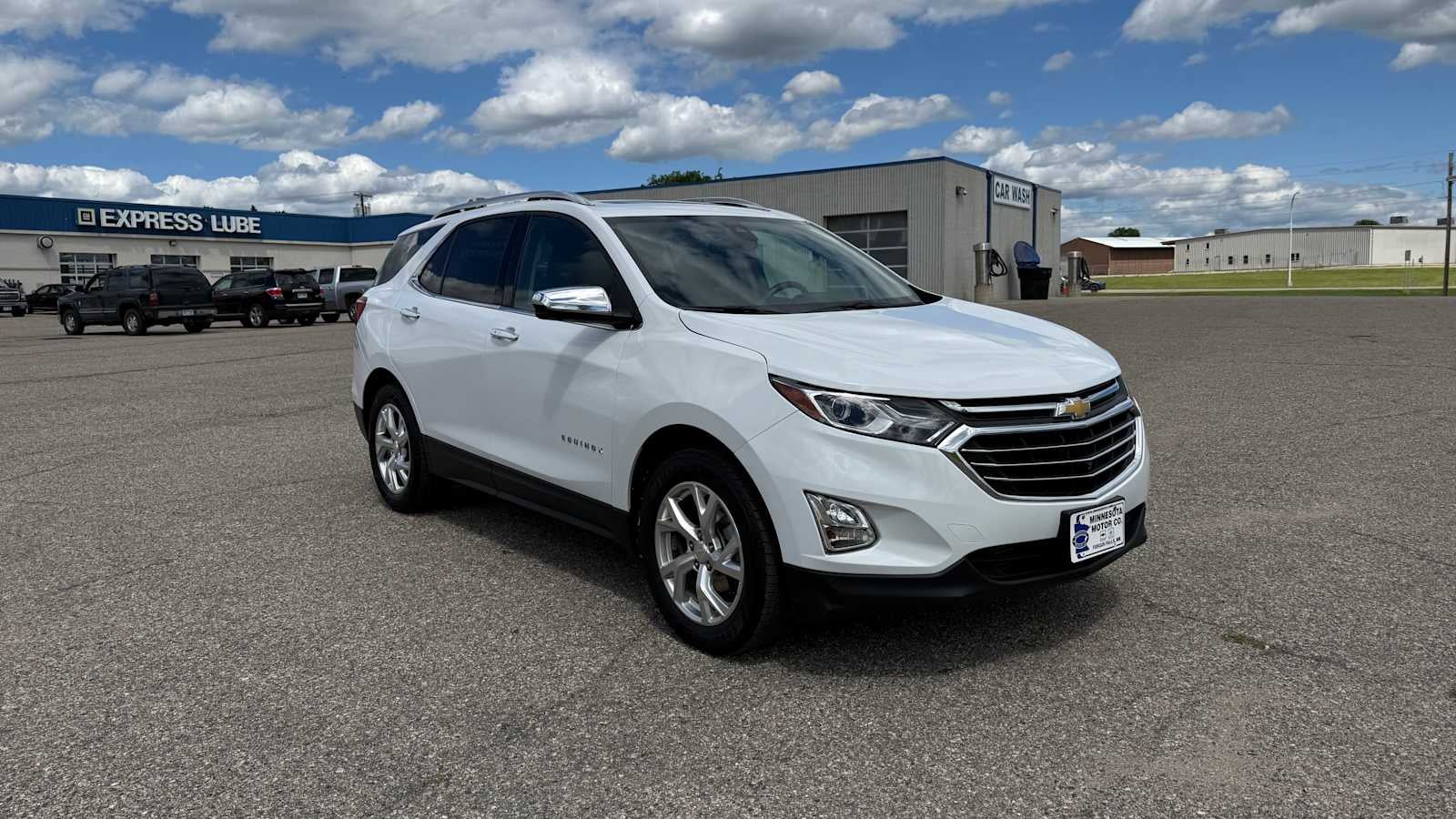 Used 2020 Chevrolet Equinox Premier with VIN 3GNAXXEV4LS507081 for sale in Fergus Falls, Minnesota
