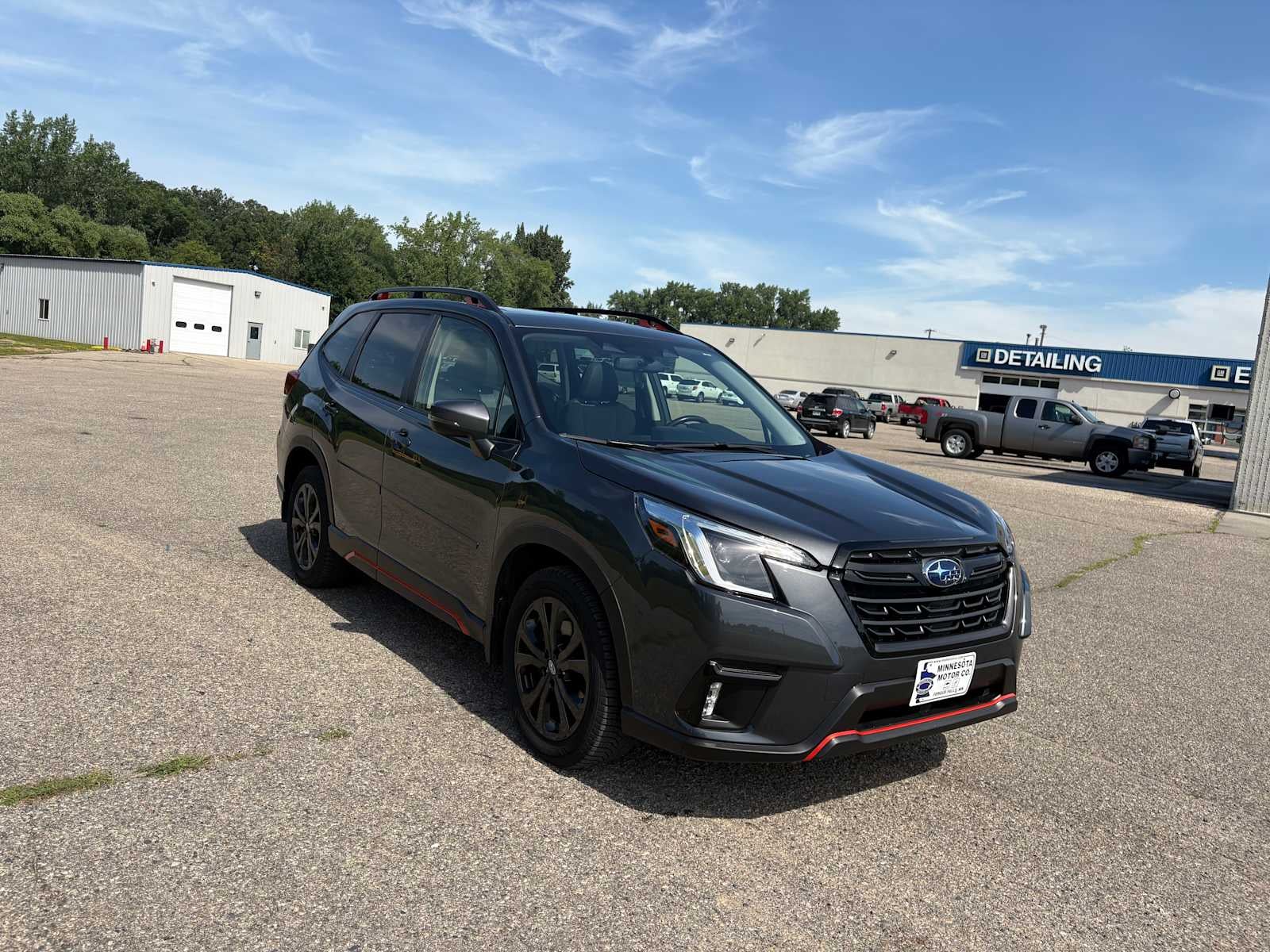 Used 2023 Subaru Forester Sport with VIN JF2SKAJC4PH450328 for sale in Fergus Falls, Minnesota