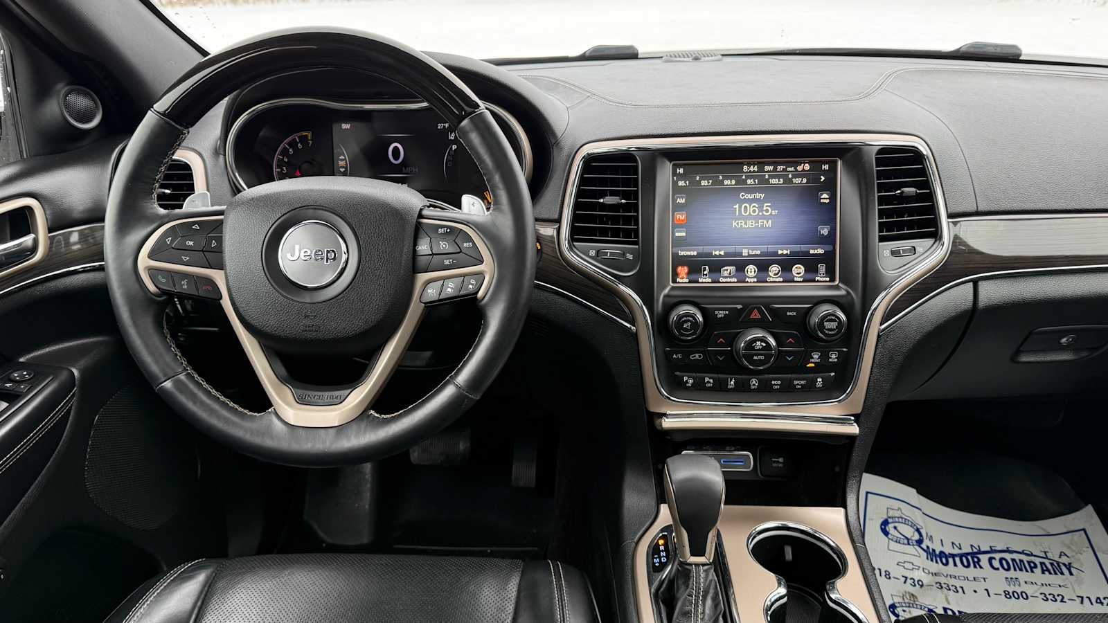 2017 Jeep Grand Cherokee Overland