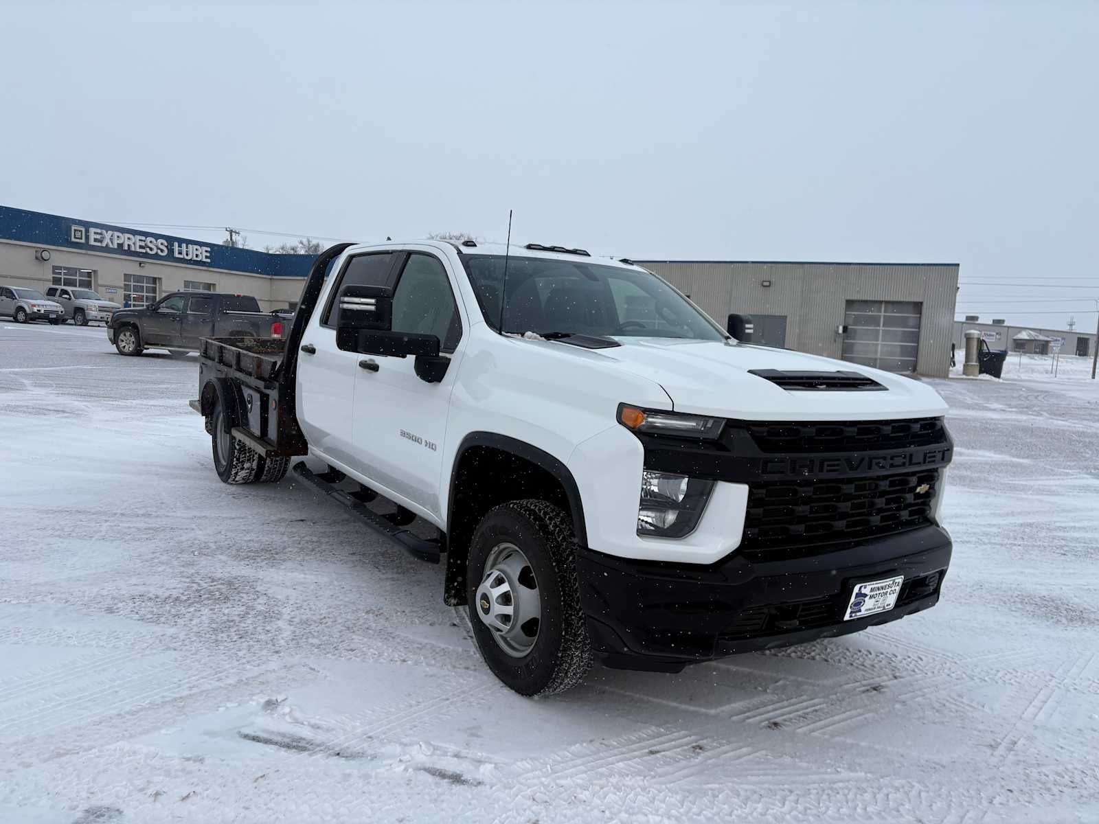 Used 2022 Chevrolet Silverado 3500HD Work Truck with VIN 1GB4YSE71NF213334 for sale in Fergus Falls, Minnesota