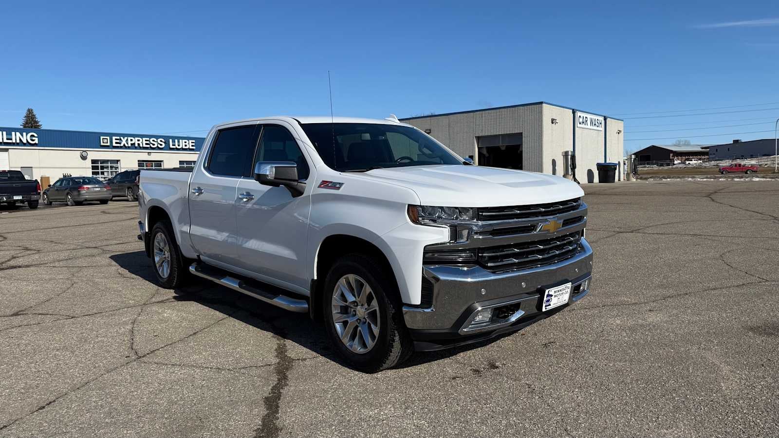 Used 2021 Chevrolet Silverado 1500 LTZ with VIN 1GCUYGED3MZ261915 for sale in Fergus Falls, Minnesota