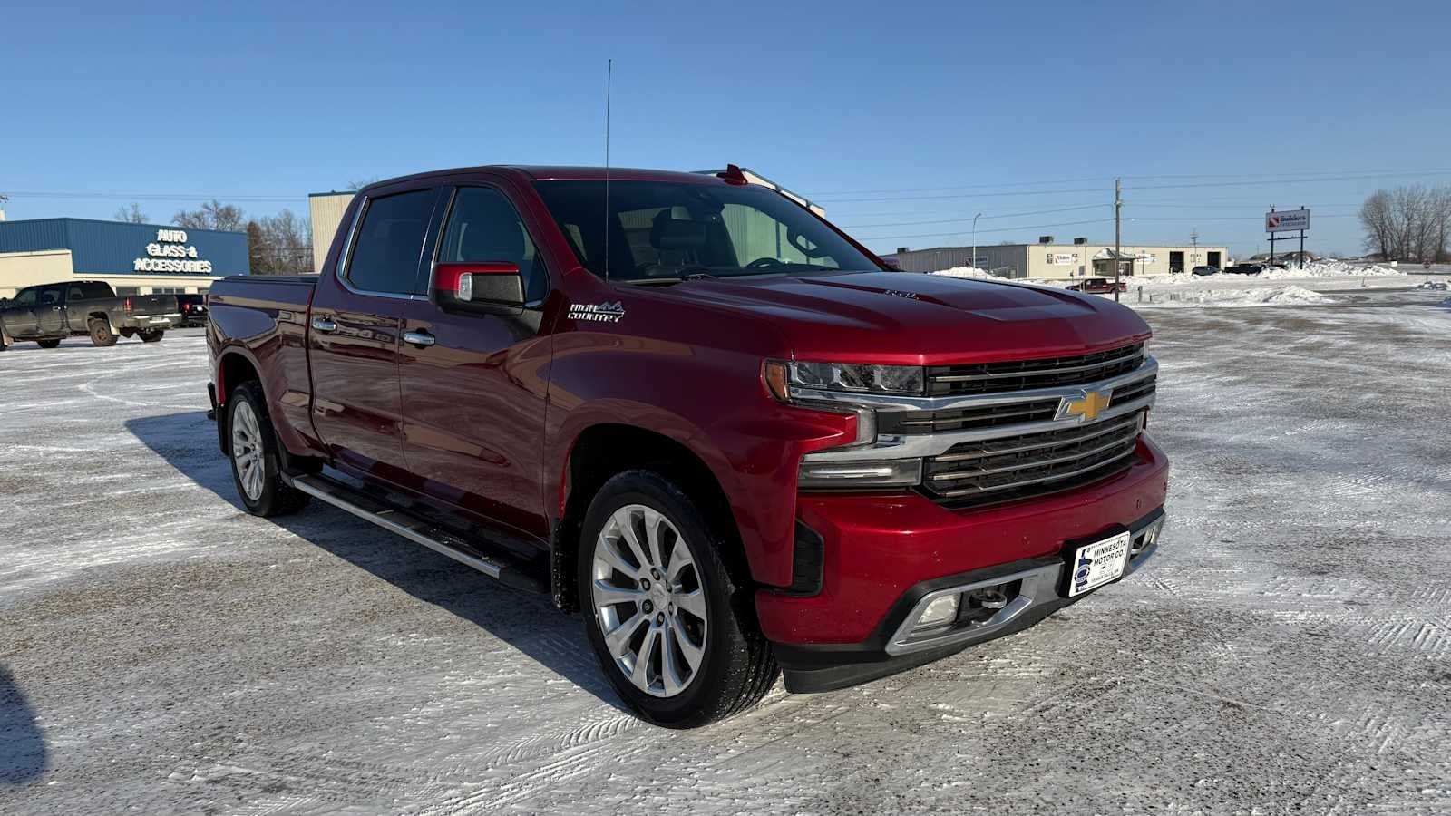 Used 2020 Chevrolet Silverado 1500 High Country with VIN 1GCUYHEL2LZ270570 for sale in Fergus Falls, Minnesota