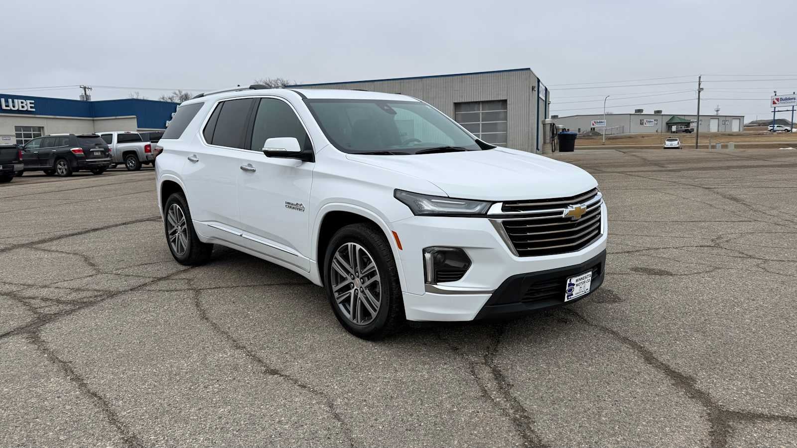Used 2022 Chevrolet Traverse High Country with VIN 1GNERNKW2NJ159296 for sale in Fergus Falls, Minnesota