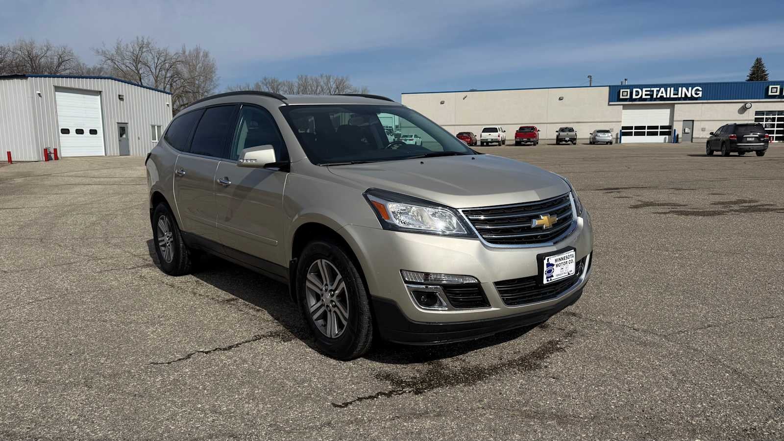 Used 2016 Chevrolet Traverse 1LT with VIN 1GNKRGKD7GJ178653 for sale in Fergus Falls, Minnesota