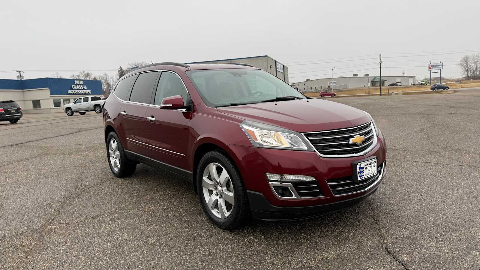 Used 2016 Chevrolet Traverse LTZ with VIN 1GNKVJKD9GJ298690 for sale in Fergus Falls, Minnesota