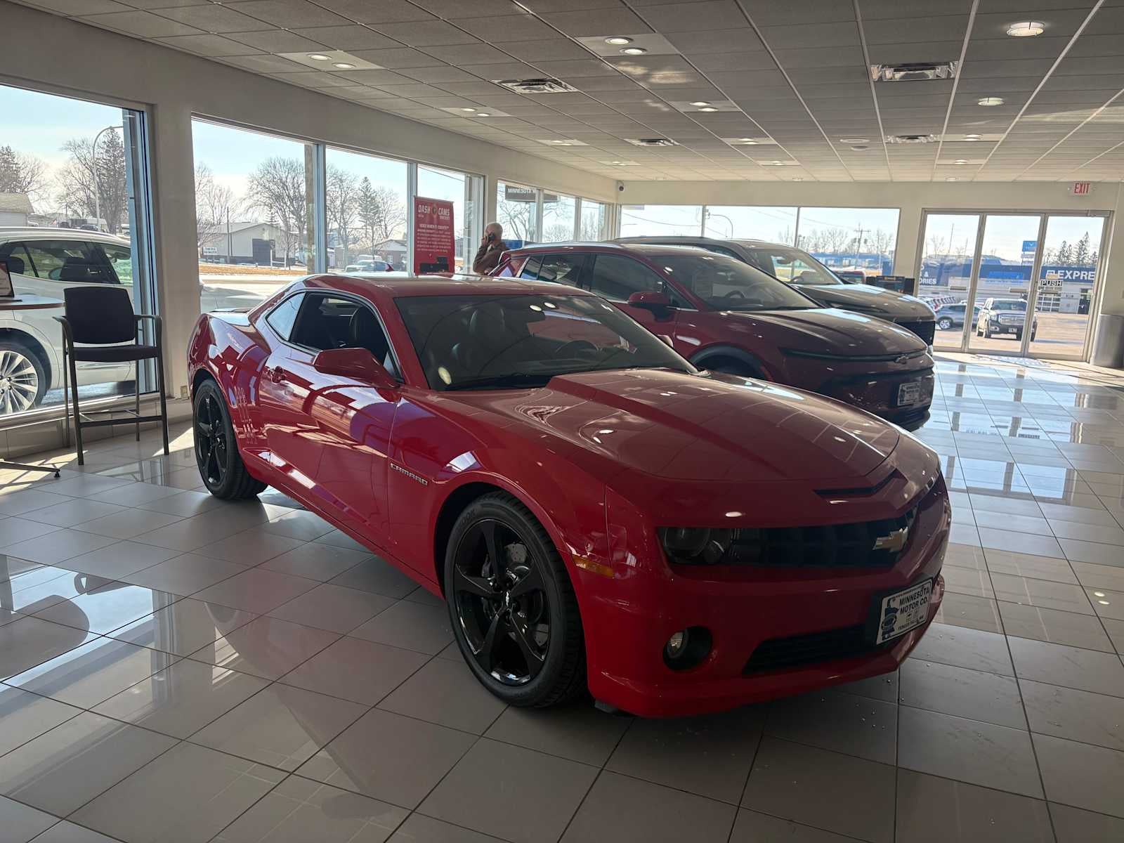 Used 2013 Chevrolet Camaro 2SS with VIN 2G1FK1EJ1D9117361 for sale in Fergus Falls, Minnesota